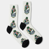 Chaussette Chaussettes B&E Bold et conception élaborée 002336 (Droite)