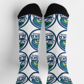 Chaussette Chaussettes B&E Bold et conception élaborée 00377 (Haut)