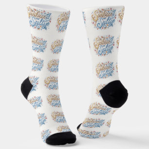 Chaussette Chaussettes B&E Design audacieux et élaboré 002118
