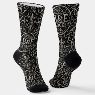 Chaussette Chaussettes B&E Dessin Audacieux et Elaboré 001864