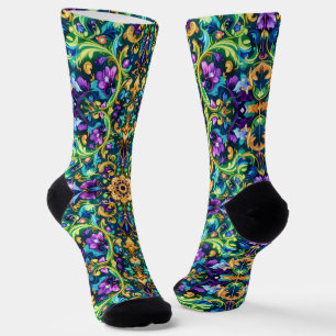 Chaussette Chaussettes B&E Dessin Audacieux et Elaboré 001936