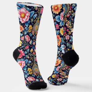Chaussette Chaussettes B&E Dessin Audacieux et Elaboré 002029