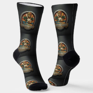 Chaussette Chaussettes B&E Dessin Audacieux et Elaboré 002278