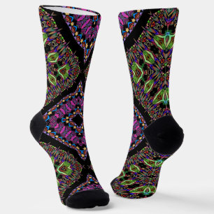 Chaussette Chaussettes B&E Dessin Audacieux et Elaboré 004819
