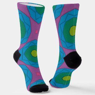 Chaussette Chaussettes B&E Dessin Audacieux et Elaboré 004819