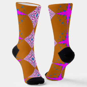 Chaussette Chaussettes B&E Dessin Audacieux et Elaboré 004820