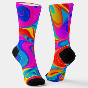 Chaussette Chaussettes B&E Dessin Audacieux et Elaboré 004896