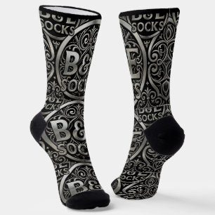 Chaussette Chaussettes B&E Dessin Audacieux et Elaboré 004954