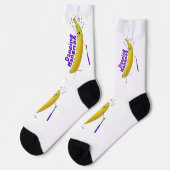 Chaussette Chaussettes - Bananes dansantes (Gauche)