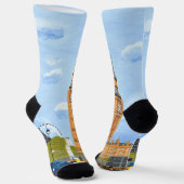 Chaussette Chaussettes Big Ben Londres (Angulaire)