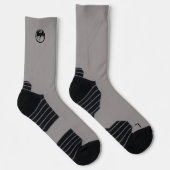 Chaussette Chaussettes Black Dragon gris haute performance (Droite)