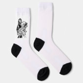 Chaussette Chaussettes Blacky Moth (Droite)