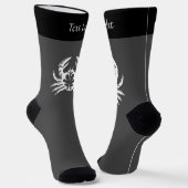 Chaussette Chaussettes blanches de crabe (Angulaire)
