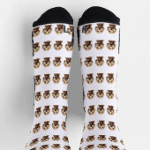 Chaussette Chaussettes blanches du Motif photo pour animaux d (Haut)