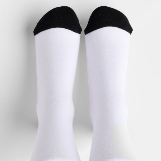 Chaussette Chaussettes blanches unies classiques pour le quot (Haut)