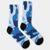Chaussette Chaussettes Bleues Camo (Droite)