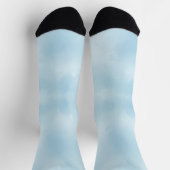 Chaussette Chaussettes bleues et bleu clair (Haut)