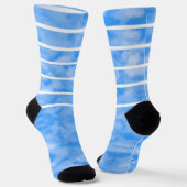 Chaussette Chaussettes bleues et bleu clair (Angulaire)