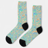 Chaussette Chaussettes Blobs colorées (Gauche)
