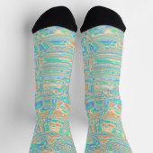 Chaussette Chaussettes Blobs colorées (Haut)