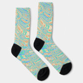 Chaussette Chaussettes Blobs colorées (Droite)