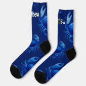 Chaussette Chaussettes Blue Crab Crew (Gauche)