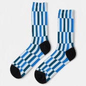 Chaussette Chaussettes Blue Line Flow Crew (Gauche)