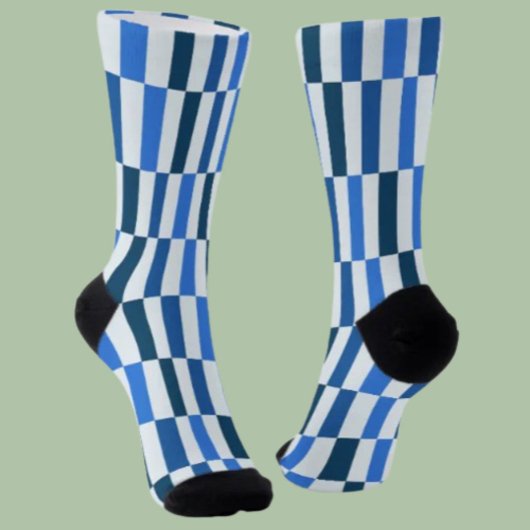 Chaussette Chaussettes Blue Line Flow Crew