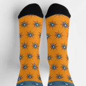 Chaussette Chaussettes Blue Spider et Web Crew (Haut)