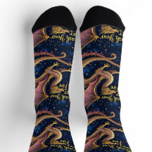 Chaussettes brillantes Art motivationnel 0043984