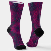 Chaussettes Brillantes Motifs Sans Couture Élaboré