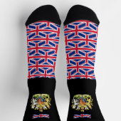 Chaussette Chaussettes britanniques patriotiques, drapeau Uni (Haut)