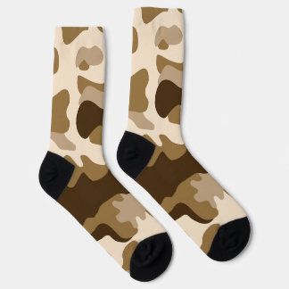 Chaussette Chaussettes Brown Camo