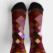 Chaussette Chaussettes Brown Pixelées (Haut)