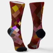Chaussette Chaussettes Brown Pixelées (Angulaire)