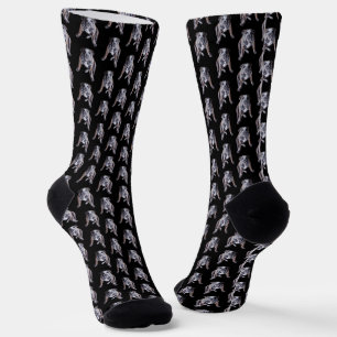 Chaussette Chaussettes Bulldog Anglais Personnaliser Chausset