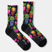 Chaussette Chaussettes Cactus Kawaii #2 (Droite)