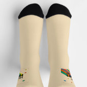 Chaussette Chaussettes Cadeau de Fête des Pères Moderne (Haut)
