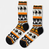 Chaussette Chaussettes cadeau Halloween (Gauche)