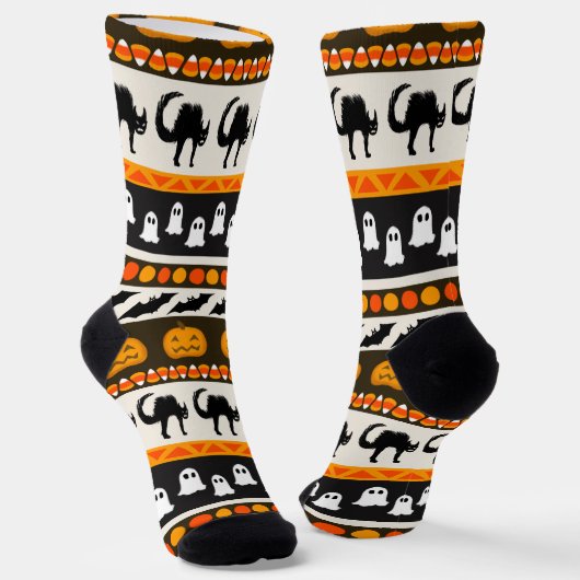 Chaussette Chaussettes cadeau Halloween (Angulaire)