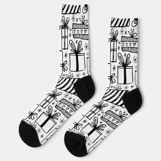 Chaussette Chaussettes cadeaux de Noël (Gauche)