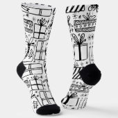 Chaussette Chaussettes cadeaux de Noël (Angulaire)