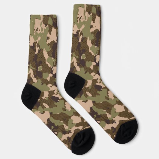 Chaussette Chaussettes Camo De Marécage (Droite)
