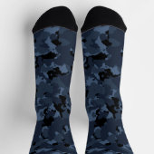 Chaussette Chaussettes Camo de minuit (Haut)