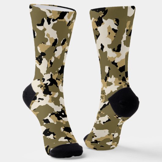 Chaussette Chaussettes Camo Désert (Angulaire)