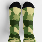 Chaussette Chaussettes Camo Green (Haut)
