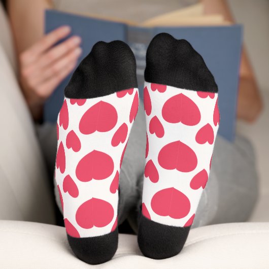 Chaussette Chaussettes cardiaques (Fond)
