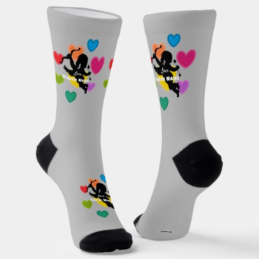 Chaussette Chaussettes cardiaques cupides HAMbyWG (Angulaire)
