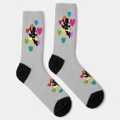 Chaussette Chaussettes cardiaques cupides HAMbyWG (Droite)