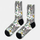 Chaussette Chaussettes Cardigan Welsh Corgi mignonnes et colo (Gauche)